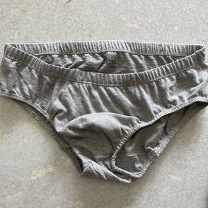 Van Heusen Grey Cotton Briefs